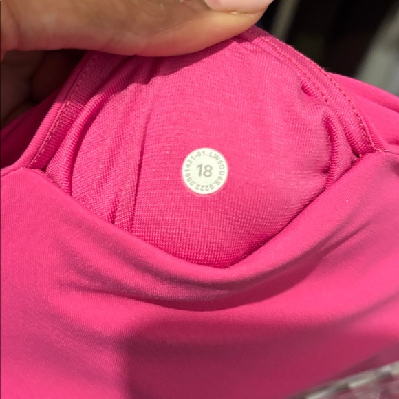 Lululemon Align High-Rise Pant with Pockets 25" Sonic Pink size 18 - Picture 6 of 6